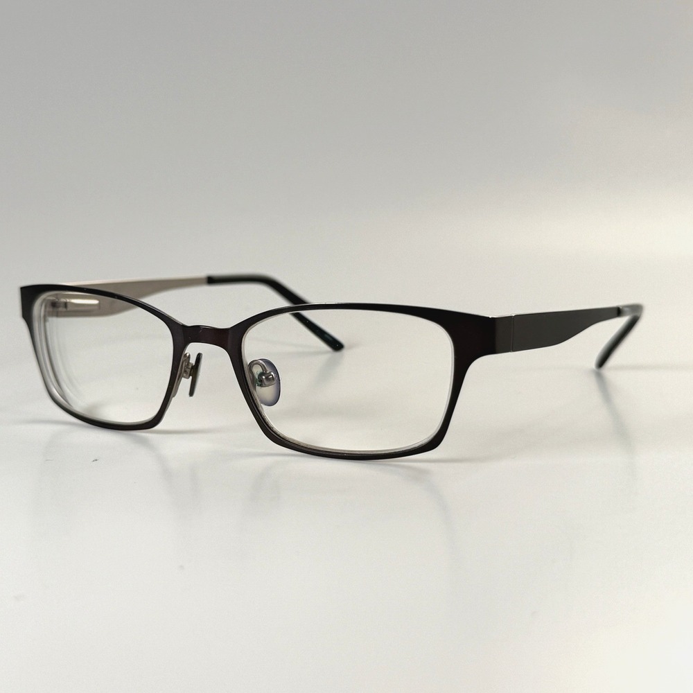 Bellagio B633 C-01 Eyeglasses Frame Only 49-18-140 Made Japan Metal Black